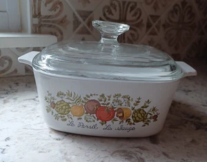 Corning Ware Spice o' Life Le Persil La Sauge 1,5 Quart Kochtopf A-1 1/2-B mit Deckel - Bild 1 von 10