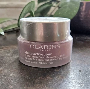 Clarins Multi-Active Jour Antioxidant Day Cream 1.7oz /50ml NWOB! SEALED! - Picture 1 of 2