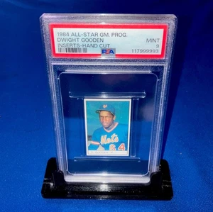 Tarjeta de novato Dwight Gooden RC 1984 PSA 9 rara v Topps/Fleer como juego insertado como nueva - Imagen 1 de 3