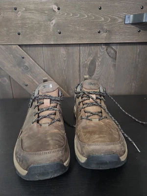 Zapato de Trail Teva RIVA Marrón Bajo Senderismo 1123771 Impermeable Suela Vibram Hombres Talla 10.5 Foto 1 de 4