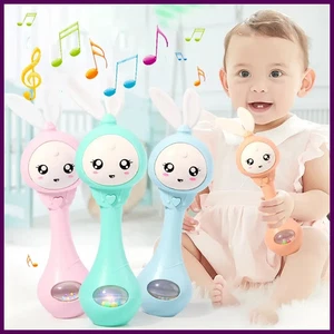 Musik und Glanz Rassel Spielzeug Hase Intelligent Baby Rasseln Smart Bunny - Bild 1 von 27