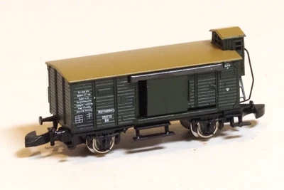 Märklin Z-scale Old era Wurttemberg Freight Car Opening doors  Brakeman's cab - Image 1 of 3