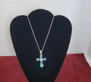 James Avery Sterling Silver  Necklace .925 14” with Artisan Designed Cross - Picture 1 of 13