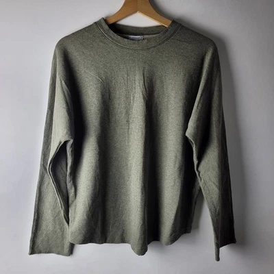 Sudadera Jigsaw Mujer Talla S Verde 100% Algodón Informal De Gran Tamaño Relajante Informal Foto 1 de 4