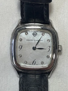 David Yurman Vollblut T304-XSST MOP Diamant Zifferblatt Uhr Swiss Made - Bild 1 von 15
