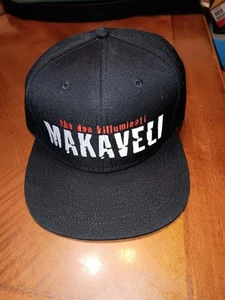 Vintage 90s Otto Tupac The Don Killuminati Makaveli Hip Hop Rap Hat Cap Snap! - Bild 1 von 7