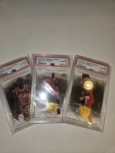 2008 JORDAN LEGACY MJ GOLD PSA 10 - Picture 1 of 4