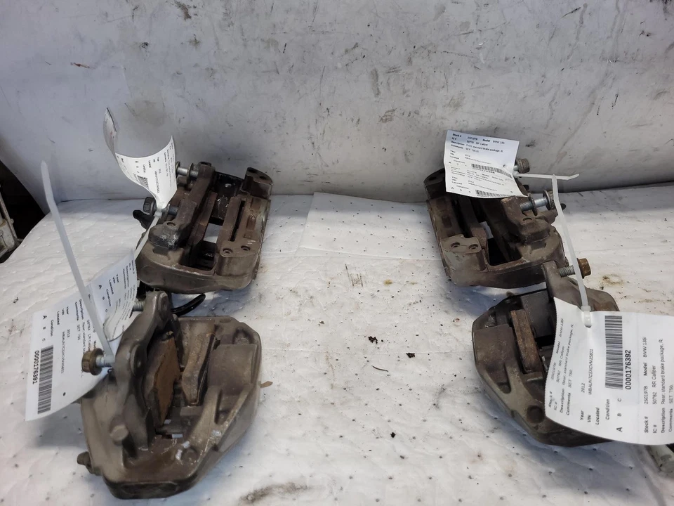 BMW 135i Full Caliper Set; standard brake package, 08 09 10 11 12 13 - Image 1 of 1