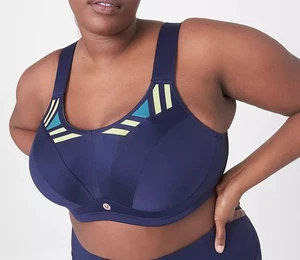 Lane Bryant LIVI Active 223955 High-Impact Wicking Max Support Sports Bra 38DDD - Picture 1 of 8