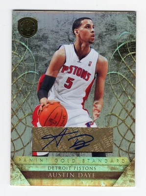 2010-11 Panini Gold Standard Signatures /299 Austin Daye #156 Auto PISTONS - Image 1 of 2