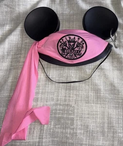 Disney Pirates of the Caribbean Pirate Princess Mickey Mouse Hat Ears YOUTH - Picture 1 of 9