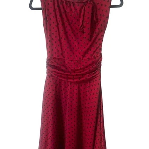 Vintage 50s 60s Swing Retro Rockabilly Dress Polka Dot Festival Party Dress - Picture 1 of 6