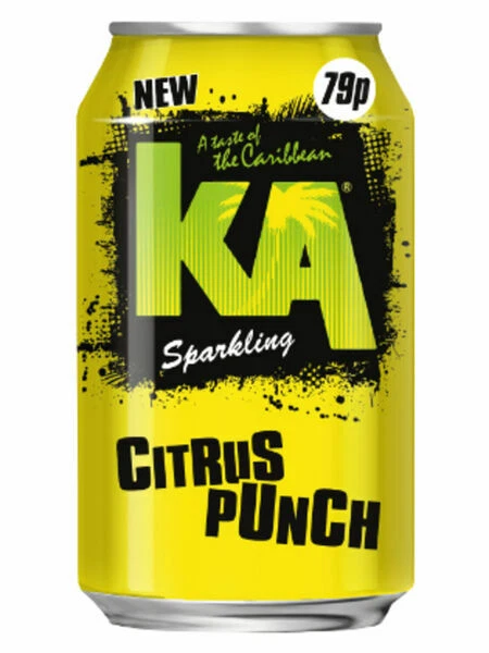 KA SPARKLING CITRUS PUNCH 330ml Dose, 24er Pack (24x0,33L) EINWEG PFAND - Bild 1 von 1