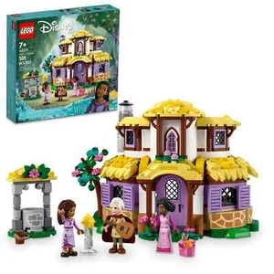 LEGO 43231 Disney's Wish Movie Asha's Cottage 509 pcs. Ages 7+ Four Minifigs - Picture 1 of 3