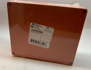 HAMMOND 1590XXOR Orange Diecast Stomp Box (145 mm x 121 mm x 39 mm) - Picture 1 of 5