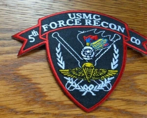 US ARMY PATCH, 5TH COMPANY, USMC FORCE RECON - Picture 1 of 1