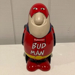 Budweiser 1989 Bud Man 8" Collector's Edition Bierstein Vintage BUDMAN - Bild 1 von 19