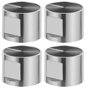 4 Pcs Metal Knob Gas Stove Knobs Replacements Cooker Control Stoves - Picture 1 of 12