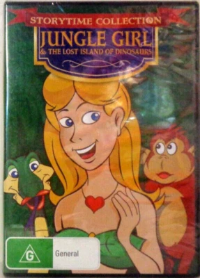 Jungle Girl & The Lost Island of Dinosaurs Brand New Sealed DVD All Region - Image 1 of 3