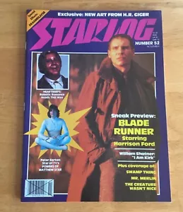 Starlog Magazin #52 November 1981 Harrison Ford Blade Runner - Bild 1 von 2
