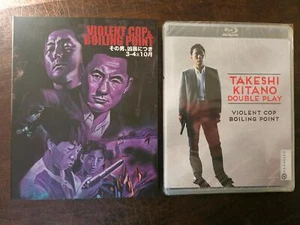 Violent Cop / Boiling Point blu ray NEW SEALED w/slipcover Film Movement Vinegar - Imagen 1 de 3