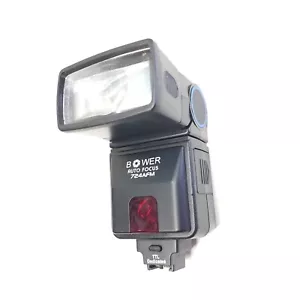 Bower 724AFM Kamerablitz Autofokus TTL mit Minolta Blitzschuh - getestet - Bild 1 von 6