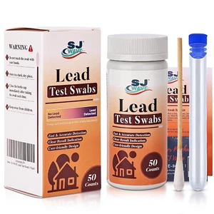 Lead Test Kit (50 Lead Test Swabs) - 30-Secs Results | Easy-To-Use on All Home S - Picture 1 of 7