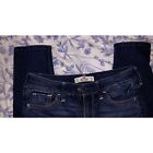 Size Uk 6 Hollister Blue Denim Skinny Jeans. W 24 L 29
