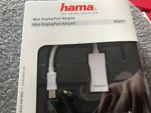 Hama Mini-DisplayPort-Adapter für HDMI™, Full HD, 53246 für Macbook Air/Pro  NEU