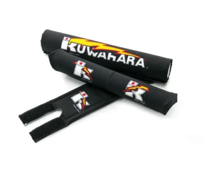 Juego de 3 almohadillas para cuadro KUWAHARA BMX - Lightning - Elige color - V-Bar o recto Foto 1 de 4