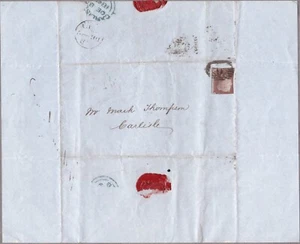 1849 ENTIRE FROM SHROPSHIRE UNION RAILWAY & CANAL COMPANY TO CARLISLE RE SHARES - Picture 1 of 2