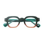 Vintage Acetate Squar Eyeglass Frame Handmade Glasses Frame Men Women Eyewear