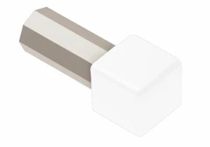 Schluter QUADEC Out Corner 3/8" Alum Bright White ED/Q100BW - Picture 1 of 1