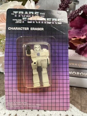 New MOC Megatron Character Eraser Transformers Unpunched 1985 Vtg Spindex - Image 1 of 4