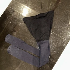 Pantimedias HUE Faux Net Sheers Control Top Negras Talla 1 - Nuevas con Etiquetas - Imagen 1 de 2