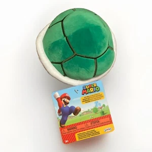 NEW *With Sound* World of Nintendo Green Turtle Shell Plush - Picture 1 of 1