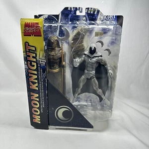2006 Diamond Toys Marvel Select Moon Knight 7" Figure w/ Khonshu Statue NEW - Picture 1 of 8