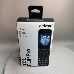 Verizon Prepaid TCL Flip Pro 2.8 In Display Slate Gray - (TCL-4056SPP) - Afbeelding 1 van 6