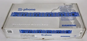 Samson S-Phone 4 Channel Mixer/Headphone Amplifier - Picture 1 of 2
