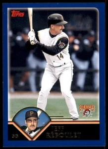 2003 Topps Traded & Rookies #T9 Jeff Reboulet - Foto 1 di 2
