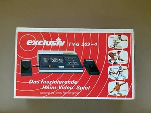 Exclusiv TVG 209-4 Heim-Video-Spiel mit OVP Vintage Konsole mit Anleitung - Bild 1 von 9