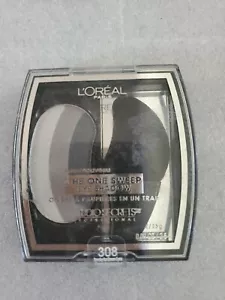 L'Oreal Studio Secrets The One Sweep Eye Shadow 308 Smoky for Green Eyes 0.09z - Picture 1 of 4