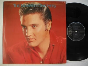 ELVIS PRESLEY The Number One Hits LP 1987 Germany EX+ with poster - Foto 1 di 3