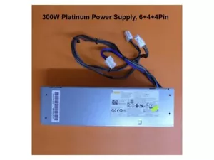 Genuine Dell Optiplex 7070 7090 7080 5090 3080 3070 300W Power Supply 6+4+4 PIN - Picture 1 of 6