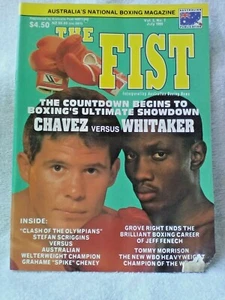  BOXING MAGAZINE THE FIST 1993 JULY 50 PAGES VOL 7 NO 8 SPIKE CHAVEZ / WHITAKER - Picture 1 of 3