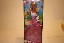 2011 BARBIE FAIRYTALE MAGIC DOLL WITH BASKET AND BUNNY W2942 TARGET EASTER ONLY