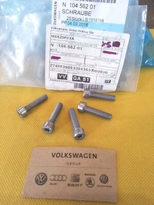 5x 🔺️Genuine VW AUDI SKODA Socket Head Bolt W. Inner Multipoint 🔺️ N10456201 - Picture 1 of 4
