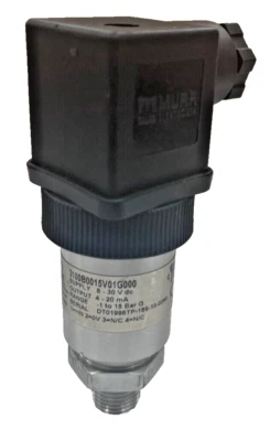 GEMS 3100B0015V01G000 Pressure Transmitter -1 to 15 bar G 4-20mA 8-30V DC G1/4 - Image 1 of 4