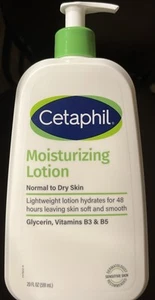 Cetaphil Moisturizing Lotion | Normal to Dry Skin | Glycerin, Vitamins B3 & B5  - Picture 1 of 1