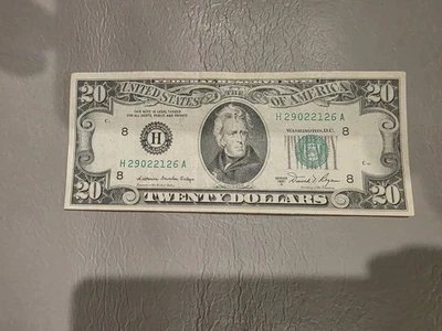 1981A $20 Federal Reserve Note St Louis District  - Image 1 of 2